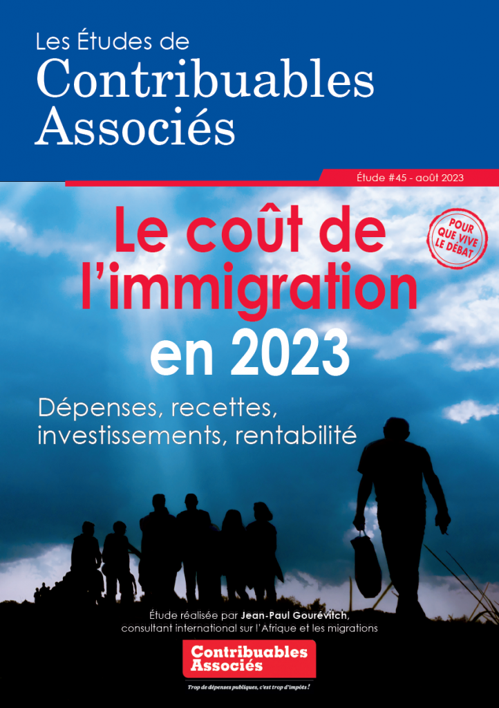 Étude n°45 « Le coût de l'immigration en 2023 » PDF