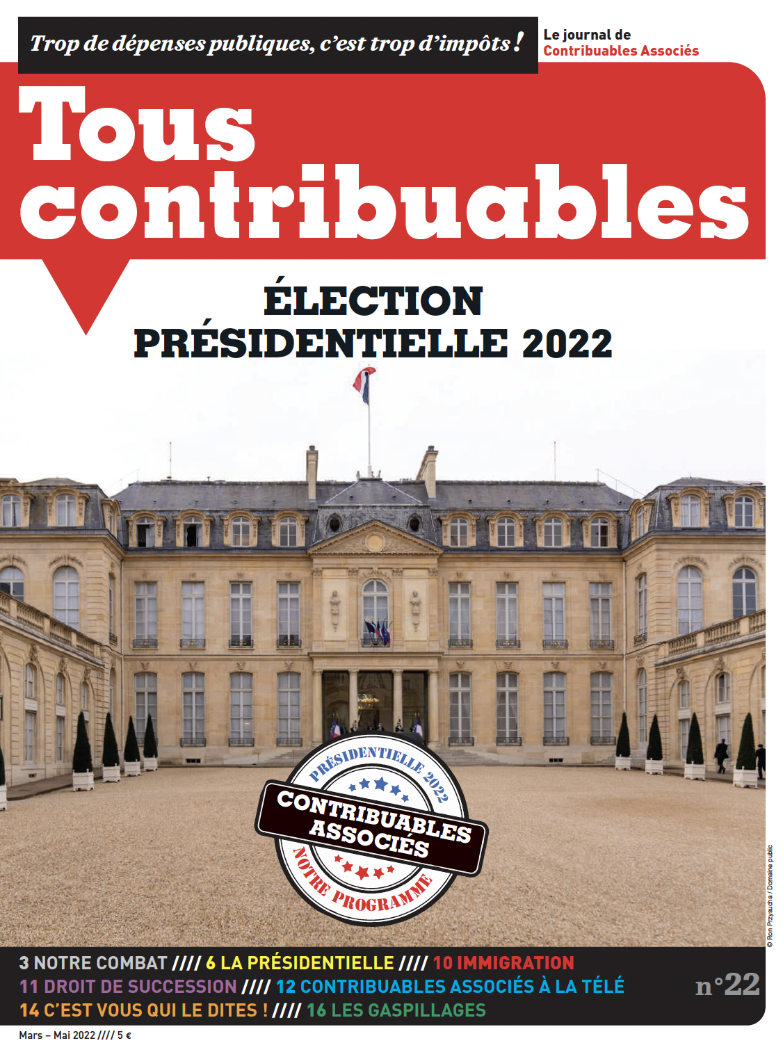 Tous contribuables ! N°22 « Élection présidentielle 2022 » PDF